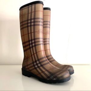 Authentic Burberry Rain Boots
